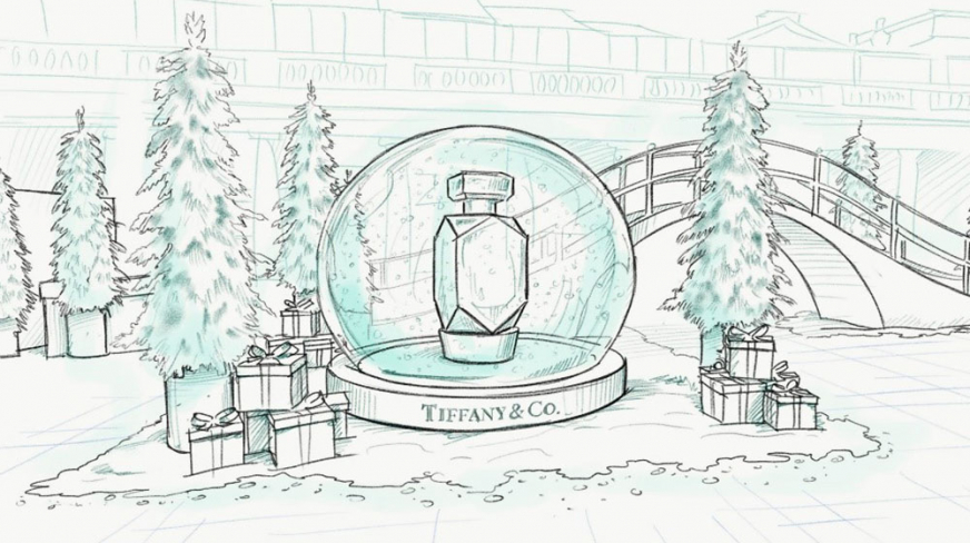 Tiffany & Co. Snow Globe, Kunst